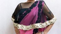 How to make a Cape - DIY Saree Cape (Hindi) inspired by Deepika Padukone