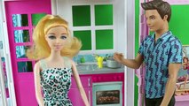 Barbie Can Yemeğe Çıkıyor Maşa Bebeklere Bakıyor Çizgi Film Tadında.