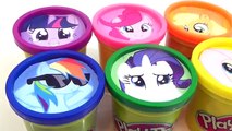 Learn COLORS with My Little Pony, Playdoh, Toy Surprises, Pinkie Pie, Flutteryshy / TUYC
