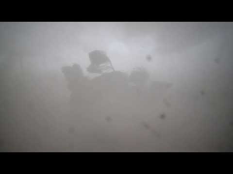 Man Drives Straight Into Gustnado in California Valley