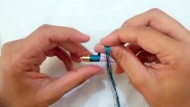 How to make a Silk Thread Necklace - Piped !!
