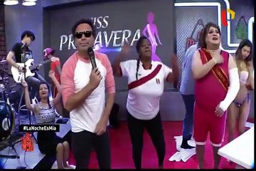 Así fue la divertida secuencia 'Buscando a la Miss Primavera de La Noche es Mía'