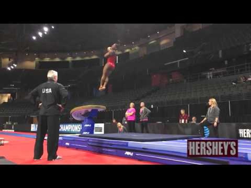 Simone Biles - Vault - 2016 Pacific Rim Championships - Podium Training