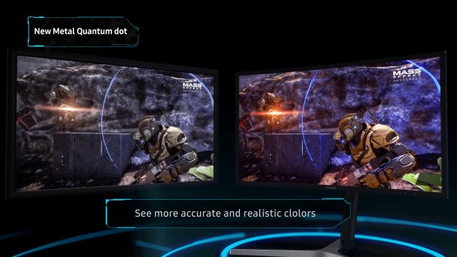 Monitores Samsung QLED para gamers CHG70