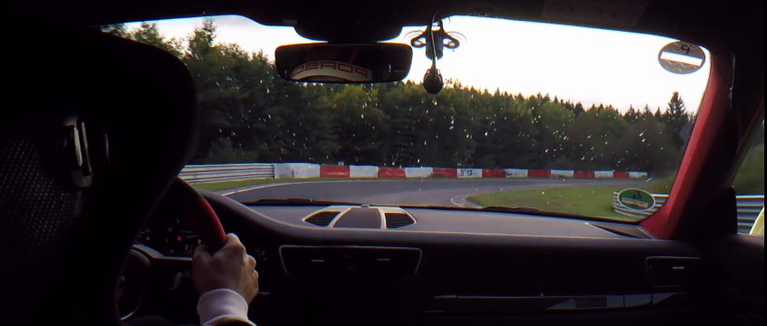 Porsche 911 GT2 RS Record Drive 2017 Nurburgring
