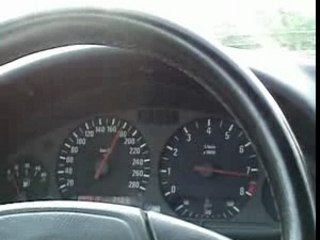 BMW M3 accélération -> 230km/h