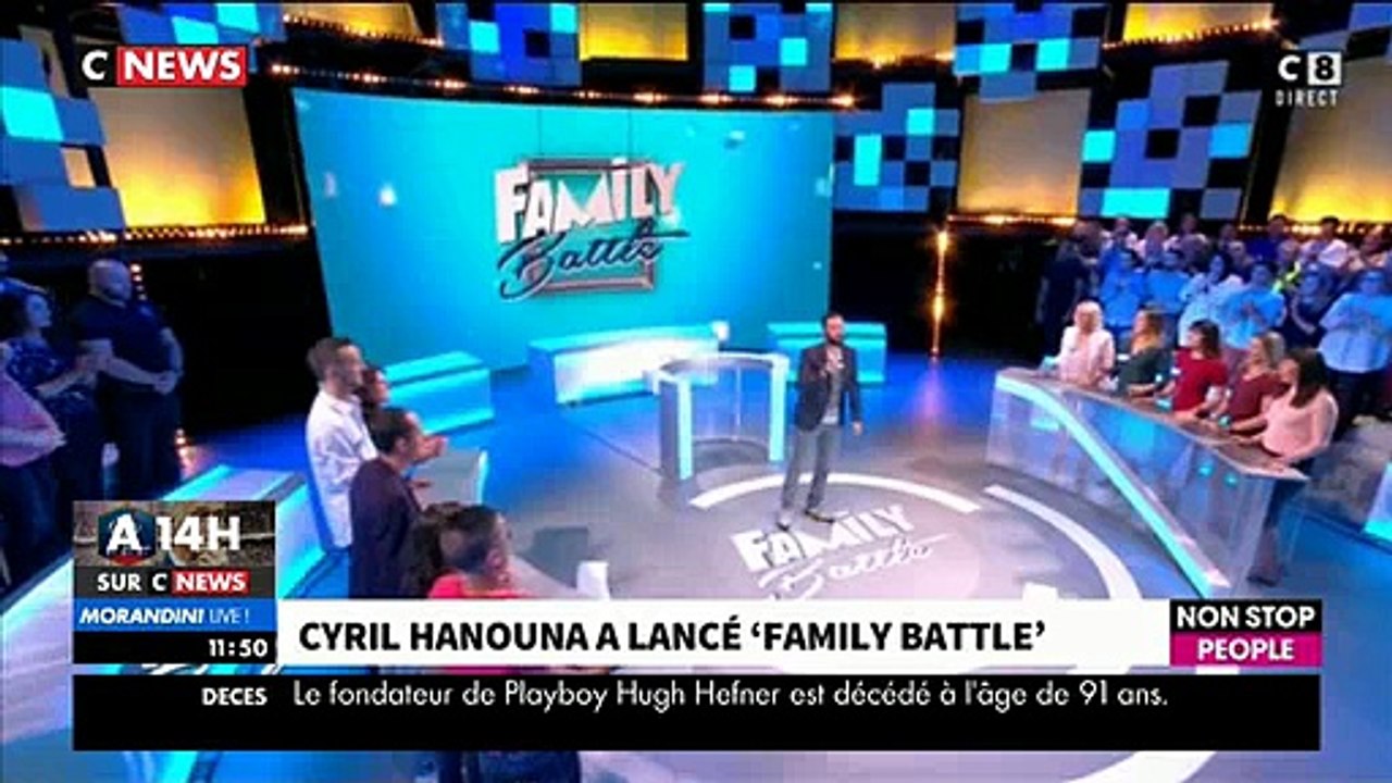 Découvrez le reportage exclusif de Morandini Live réalisé dans les coulisses du nouveau jeu "Family Battle" de C8 avec C