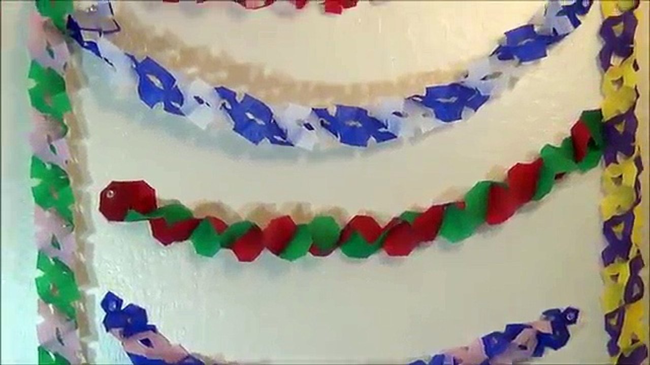 DIY Crepe Paper Streamer Decorations !!!