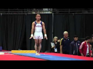 Mao-Hua Chiu (TPE) - Vault Final 1 - 2016 Pacific Rim Championships