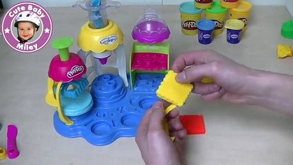 Play-Doh Zauberbäckerei - Kuchen backen - Knetmasse Knete plasticine пластилин plastilina