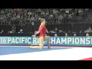 Brenna Dowell (USA) - Floor Exercise Final - 2016 Pacific Rim Championships