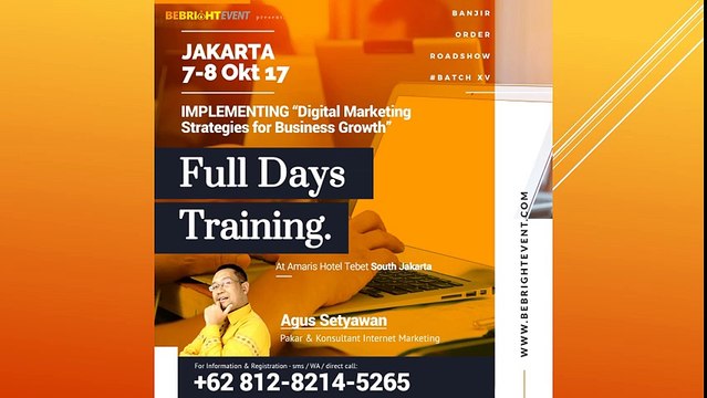 0812-8214-5265 | Digital Marketing Training Jakarta