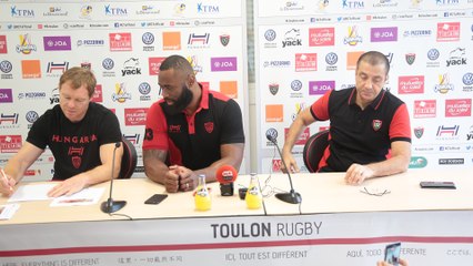 Semi Radradra présenté aux médias