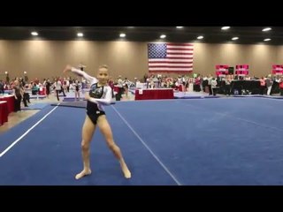 Cosette Carranza  - Floor Exercise - 2016 Women’s Junior Olympic Championships
