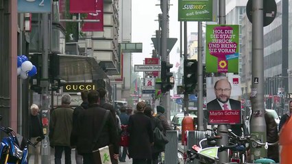Réactions de Berlinois au lendemain des élections en Allemagne