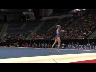 Riley McCusker - Floor Exercise - 2016 Secret U.S. Classic - Junior