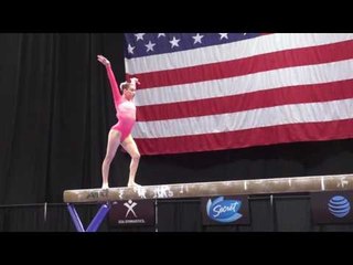 Leah Clapper - Balance Beam - 2016 Secret U.S. Classic - Senior