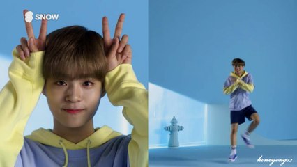 【HD韓中字】WANNA ONE SNOW CF Behind Story 02