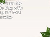 Evecase Neoprene Carrying Sleeve Case Messenger Tote Bag wShoulder Strap for ASUS