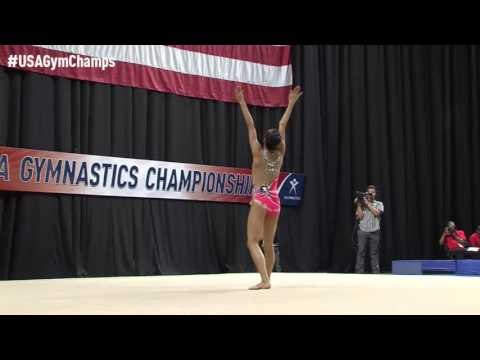 Laura Zeng - Ball - 2016 USA Gymnastics Championships - Prelims