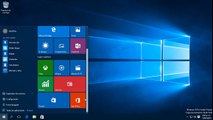 Configuración del Menú inicio en Windows 10