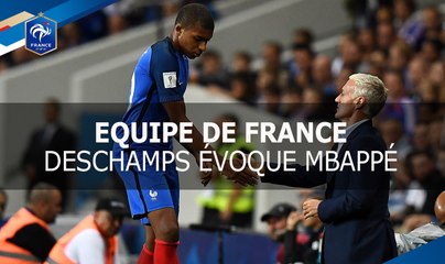Equipe de France : Didier Deschamps évoque Kylian Mbappé