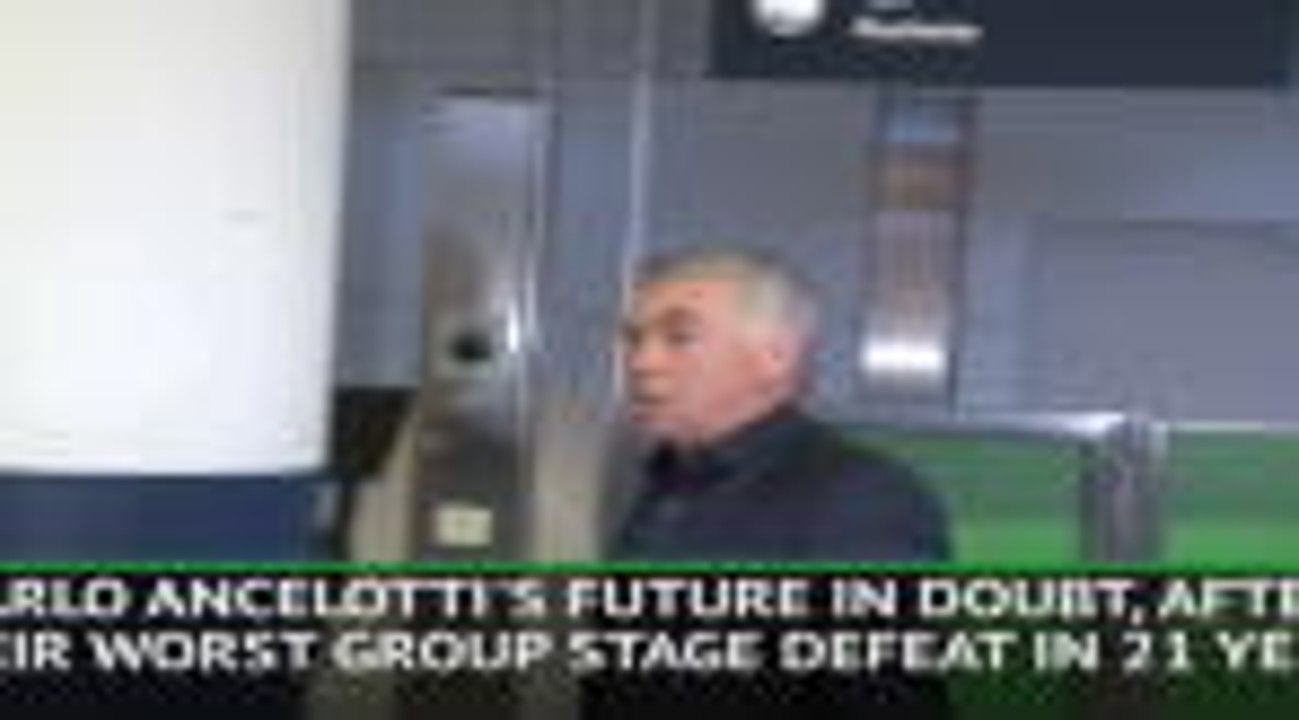 Bayern arrive back in Munich amidst Ancelotti sacking rumours