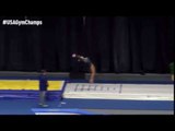 Breanne Millard - Pass 1 - Tumbling - 2016 USA Gymnastics Championships - Finals