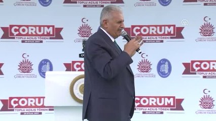 Başbakan Yıldırım: "542 Milyon Değerinde Eserlerin Açılışını Yapıyoruz"