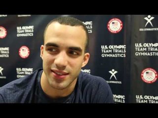 Danell Leyva - Media Day Interview - 2016 Olympic Trials