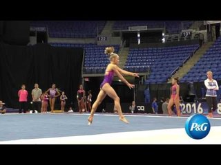 Riley McCusker - Floor Exercise - 2016 P&G Gymnastics Championships - Podium Training