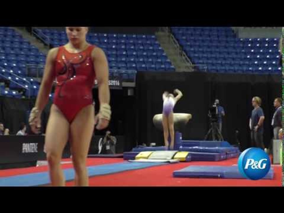 Laurie Hernandez - Vault - 2016 P&G Gymnastics Championships - Podium Training