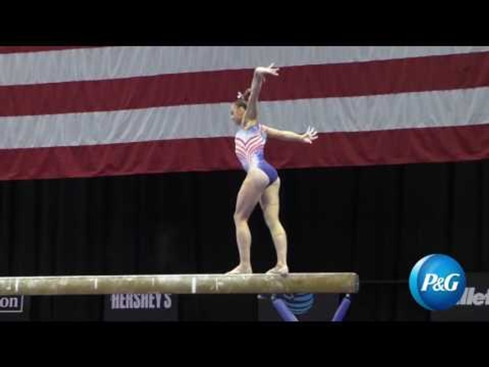 Maggie Nichols - Balance Beam - 2016 P&G Gymnastics Championships - Podium Training