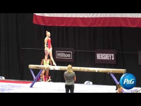 Alyssa Baumann - Balance Beam - 2016 P&G Gymnastics Championships - Podium Training