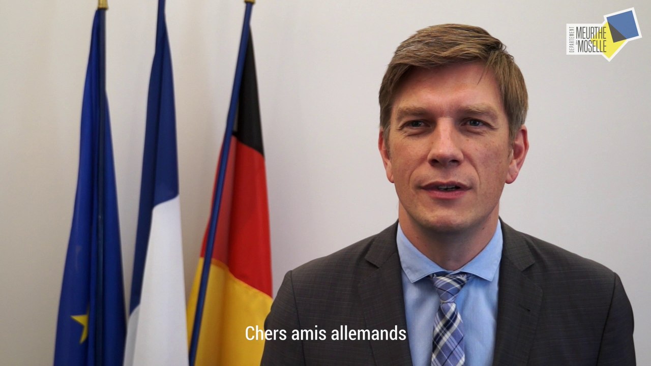 Jour de l'Unité allemande : message de Mathieu Klein