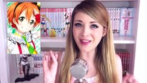 50 AMAZING ANIME IMPRESSIONS ! Sub & Dub | Noodlerella