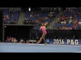 Tori Tatum - Floor Exercise - 2016 P&G Gymnastics Championships – Jr. Women Day 1