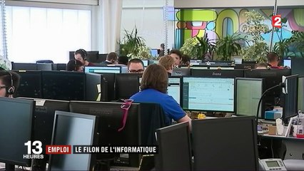Emploi : le filon de l'informatique