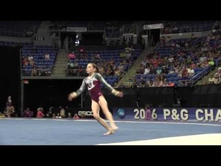 Jordan Bowers - Floor Exercise - 2016 P&G Gymnastics Championships – Jr. Women Day 1