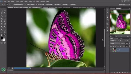 AMAZING BUTTERFLY MANIPULATION WITH A GIRL IN PHOTOSHOP CS 6 MOD