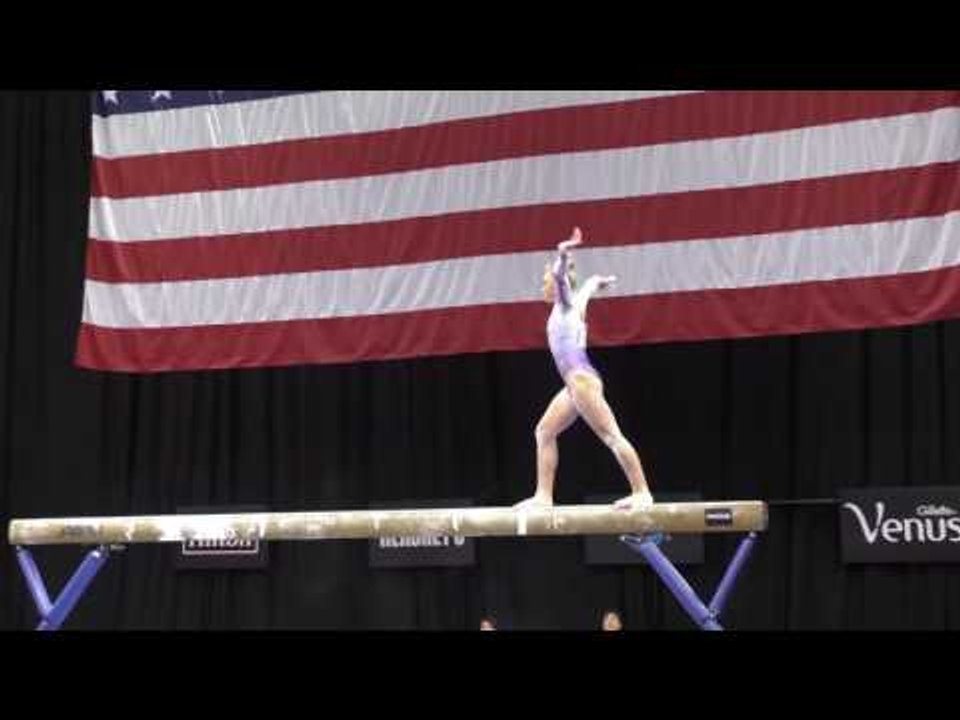 Emily Gaskins - Balance Beam - 2016 P&G Gymnastics Championships – Sr. Women Day 1