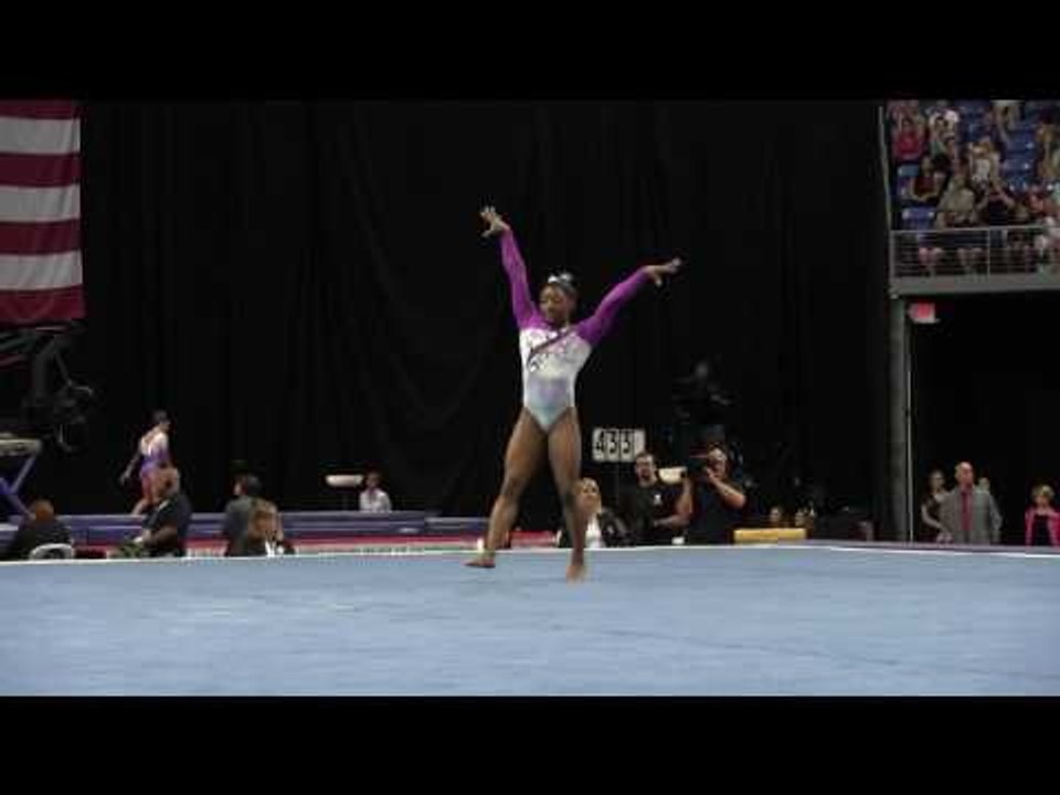 Simone Biles - Floor Exercise - 2016 P&G Gymnastics Championships – Sr. Women Day 1