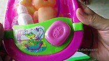 Sevimli bebek banyo oyuncak ❤ ördek ile Bebek bebek banyo zamanı - bebek içme sütü @LifiaTubeHD