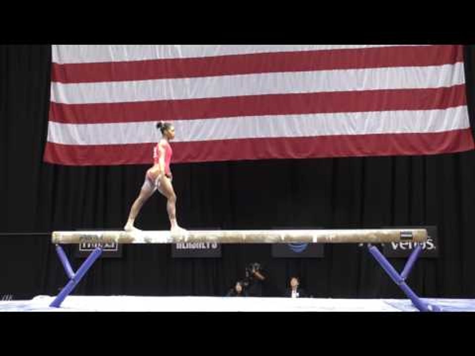 Gabby Douglas - Balance Beam - 2016 P&G Gymnastics Championships – Sr. Women Day 1