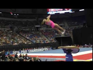 Olivia Trautman - Vault - 2016 P&G Gymnastics Championships - Sr. Women Day 1