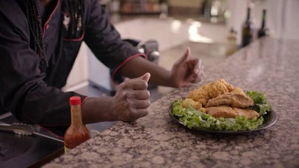 Cajun Fried, Wild Sockeye Salmon