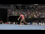 Gabby Douglas - Floor Exercise - 2016 P&G Gymnastics Championships – Sr. Women Day 1