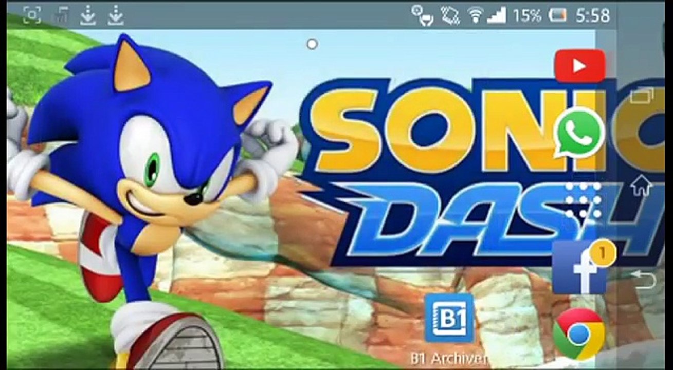 Como baixar Sonic Dash mod dinheiro infinito