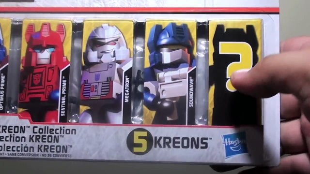 Toy Review: Kre-O Transformers Ultimate KREON Collection (with Optimus Prime)