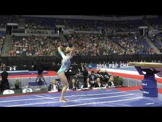 Riley McCusker - Vault - 2016 P&G Gymnastics Championships - Jr. Women Day 2